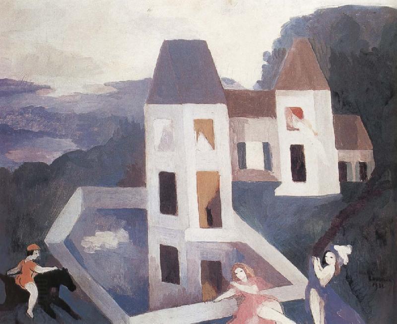 Marie Laurencin Castle  in the dark oil painting picture